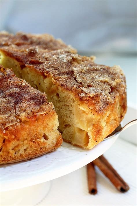 Cinnamon Sugar Apple Cake