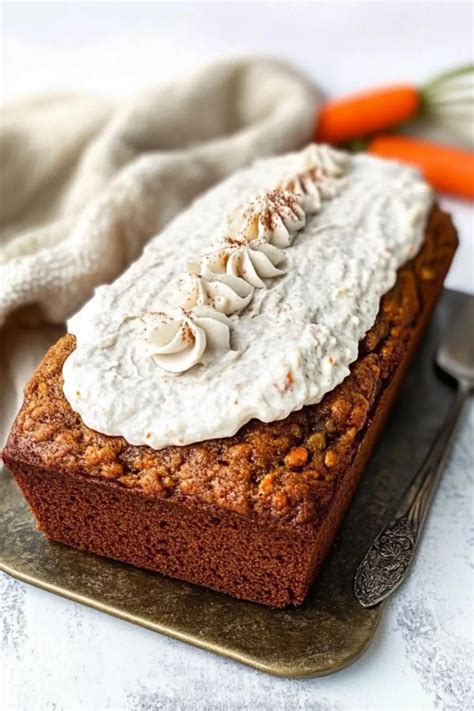 Dairy Free Carrot Cake Banana Bread