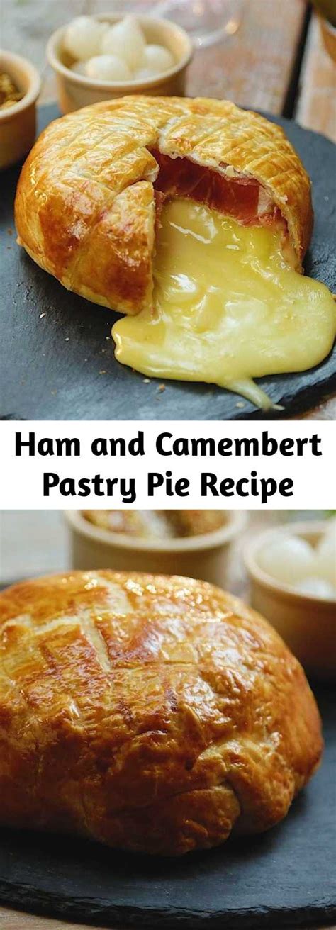 Ham And Camembert Pastry Pie