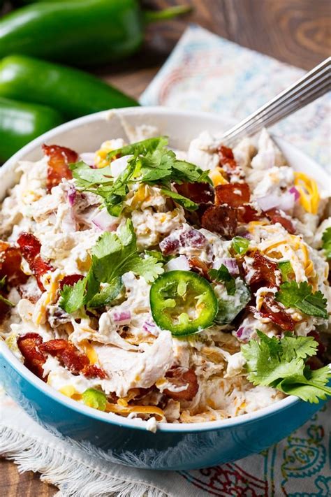 Jalapeno Popper Chicken Salad